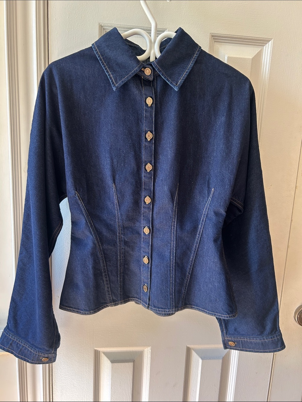 Agolde Devon Denim Shirt Rinse - Picture 2 of 12